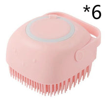 2-in-1 Pet Grooming Brush-Silicone Dog & Cat Grooming Brush