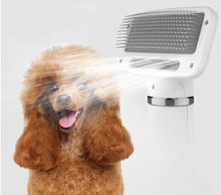 2-in-1 Pet Hair Dryer & Grooming Brush – Fast Drying Dog & Cat Comb