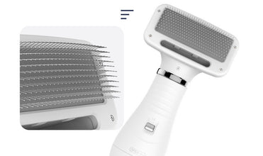 2-in-1 Pet Hair Dryer & Grooming Brush – Fast Drying Dog & Cat Comb