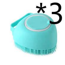 2-in-1 Pet Grooming Brush-Silicone Dog & Cat Grooming Brush