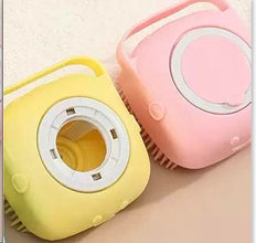2-in-1 Pet Grooming Brush-Silicone Dog & Cat Grooming Brush