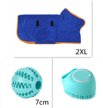 2-in-1 Pet Grooming Brush-Silicone Dog & Cat Grooming Brush