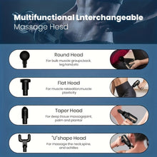 Random Color Fascia Gun Household Portable Muscle Relaxer USB Rechargeable Small Massager Mini Fascia Gun