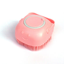 2-in-1 Pet Grooming Brush-Silicone Dog & Cat Grooming Brush