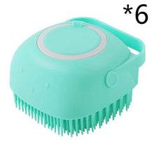 2-in-1 Pet Grooming Brush-Silicone Dog & Cat Grooming Brush