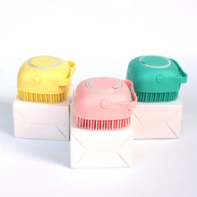 2-in-1 Pet Grooming Brush-Silicone Dog & Cat Grooming Brush